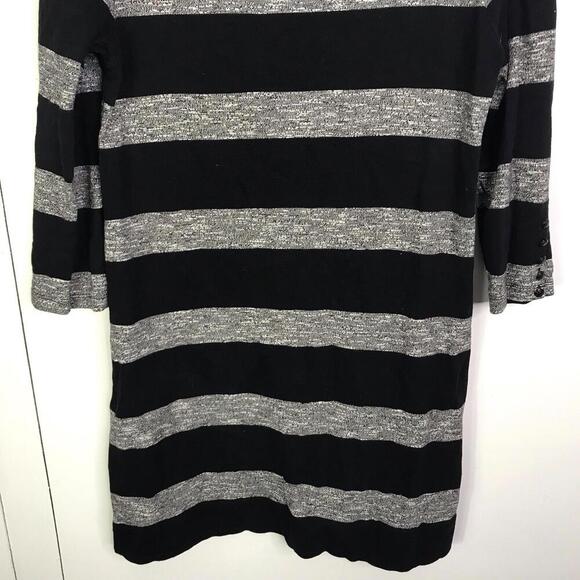 J Crew Dress Womens M Shift Colorblock Stripe Neutral Capsule Shift Cotton - Picture 3 of 7